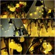 12M 8 Modes 100LED Solar String Light Crystal Ball Fairy Lamp Wedding Holiday Home Party Christmas Tree Decoraions Lights