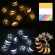 1.65M 3M Moon Star LED Fairy String Light Oil Holiday Lamp Ramadan Islam EID Party Decor