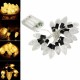 20PCS LED Conical Shape String Lights Wedding Party Christmas Holiday Decoration