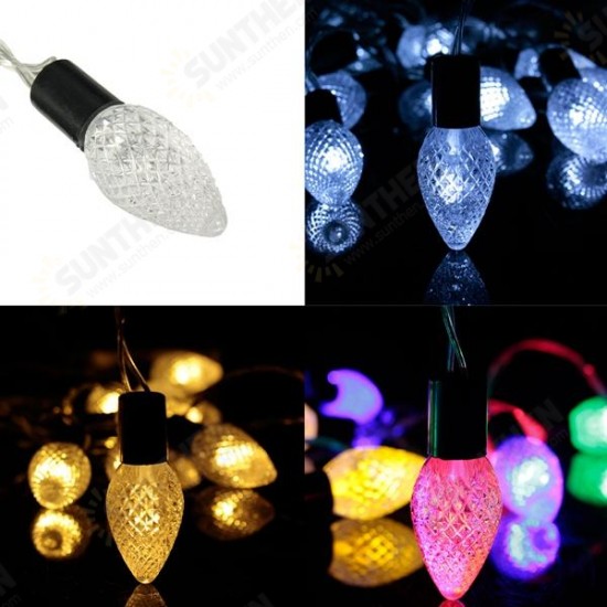 20PCS LED Conical Shape String Lights Wedding Party Christmas Holiday Decoration