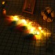 2.3M 0.6W Battery Powered 20LED Colorful Feather String Fairy Holiday Light Christmas Decor DC4.5V