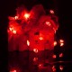 2M 20 LED Skull Style Battery Operated Xmas String Fairy Lights Party Wedding Christmas Decor