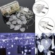 2M White 16 Hearts 104 LED String Fairy HoliDay Lights For Party Xmas