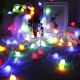 2M/5M/10M Battery Powered LED String Light 8 Modes Globe Bulb Ball Fairy Lamp For Patio Outdoor Garden Christmas Party Decor