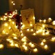 2M/5M/10M Battery Powered LED String Light 8 Modes Globe Bulb Ball Fairy Lamp For Patio Outdoor Garden Christmas Party Decor