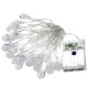 30 LED Battery Powered Raindrop Fairy String Light Outdoor Xmas Wedding Garden Party Decor