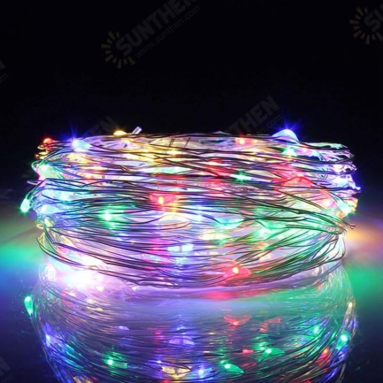 30M LED Silver Wire Fairy String Light Christmas Xmas Wedding Party Lamp 12V