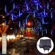 30cm 2835 SMD 96LEDs Snowfall Meteor Shower Rain 4 Tubes String Light Holiday Outdoor Christmas Garden Decor