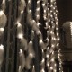 3*2M 3*3M Feather Copper Wire 8 Modes LED Curtain String Light USB Lamp for Room Party Decoration