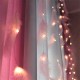 3*2M 3*3M Feather Copper Wire 8 Modes LED Curtain String Light USB Lamp for Room Party Decoration