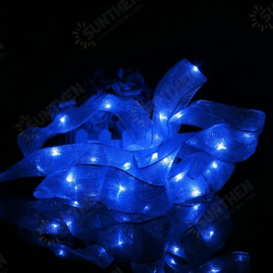 3M 30 LED Ribbon String Fairy Light Battery Powered Party Xmas Wedding Decoration Lamp