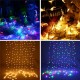 3M Battery Powered Moon Shape Warm White Colorful 20 LED String Fairy Light Holiday Decor DC3V