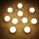 3M Dimmable Hollywood Style Yellow White LED Vanity Mirror Lights for Makeup Dressing Table DC12V