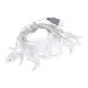 3M USB Moon Shape Warm White Colorful 20 LED String Fairy Light Wedding Holiday Decor DC5V