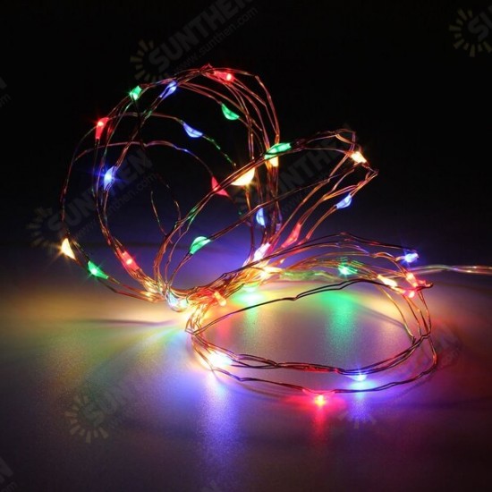 3M Waterproof LED Battery Mini LED Copper Wire Fairy String Light HoliDay Light Party Christmas