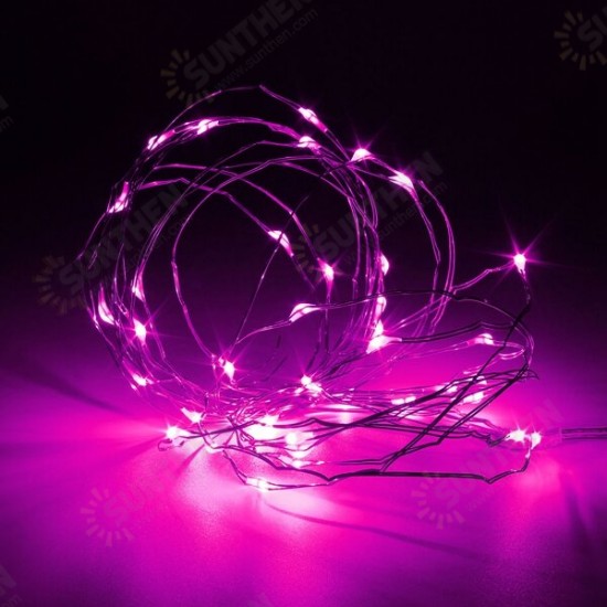 3M Waterproof LED Battery Mini LED Copper Wire Fairy String Light HoliDay Light Party Christmas