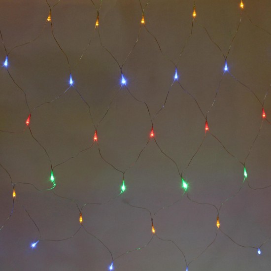 3M*2M 192LED Waterproof Net String Curtain Fairy Light for Holiday Wedding Party EU Plug AC220V