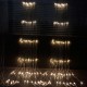 3M*3M 320 LED Waterfall Curtain String Holiday Light for Wedding Valentine's Day AC110V