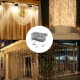 3M*3M 320 LED Waterfall Curtain String Holiday Light for Wedding Valentine's Day AC110V