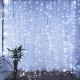 3M*3M 8 Modes Battery Operated USB Wedding Drape LED String Light Christmas Birthday Party Decor