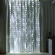 3M*3M Hanging 300LED Curtain Fairy String Light 8 Modes Outdoor Wedding Party Wall Decor Lamp DC5V