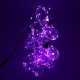 4M 10LEDs Bulb Shaped Indoor Outdoor Fairy String Light for Christmas Party AC100V-240V