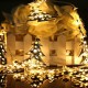 4M 40LEDs Battery Operated Iron Christmas Tree LED Fairy String Light Party Wedding