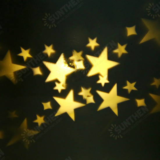 4W LED Waterproof Star Light Landscape Projector Lamp for Home Christmas Decoration 110-240V