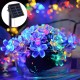 5/6.5/7/12M Solar LED String Christmas Blossom Lights Party Lamp 8 Mode