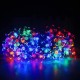 5/6.5/7/12M Solar LED String Christmas Blossom Lights Party Lamp 8 Mode