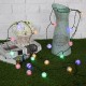 5M 20LED Dandelion Ball Solar Christmas Party Decor Outdoor Fairy String Light Lamp