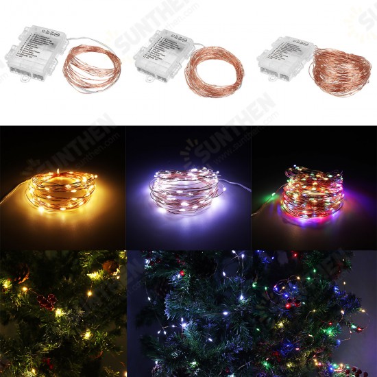 5M/10M/20M Music Activated LED String Light Waterproof Outdoor Fairy Lamp Party Halloween Christmas Tree Garden Decor