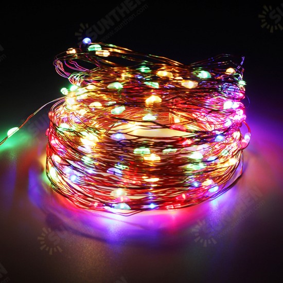 5M/10M/20M Music Activated LED String Light Waterproof Outdoor Fairy Lamp Party Halloween Christmas Tree Garden Decor