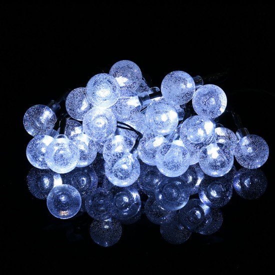 6.5M 30LED Ball String Light Outdoor Christmas Garden Party Wedding Decor Waterproof+Remote Control