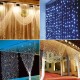 6x3M AC220V Waterproof LED String Light EU Plug Fairy Wedding Curtain Party Lamp for Indoor Outdoor Decor