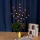 70CM Battery Powered 20LED Cherry Blossoms Branch Tree Fairy String Light Christmas Home Party Decor