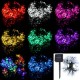 7M 50 LED Solar Christmas String Light Blossom Flower Fairy Lamps Outdoor Christmas Decorations Clearance Christmas Lights