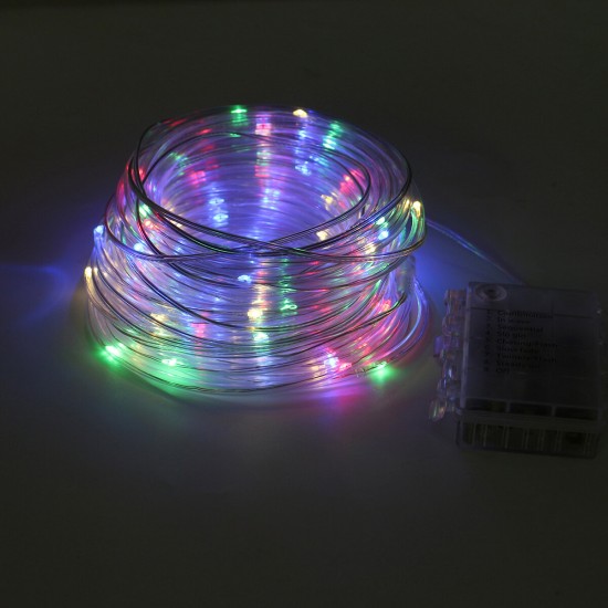 8 Modes 100M 100LED Stripe Party Lights Decorative Lamp Timer Memory Function Christmas Tree Waterproof Decor