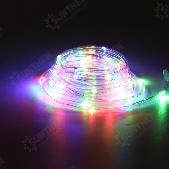 8 Modes 7M/12M 50LED/100LED USB/Battery Powered Stripe Party Lights Decorative Lamp Christmas Tree Waterproof Kit