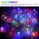 96 LED Butterfly Curtain Lights 8 Modes Fairy Lights String with Remote IP44 Waterproof USB Plug in Twinkle Light for Wedding Party Bedroom Christmas