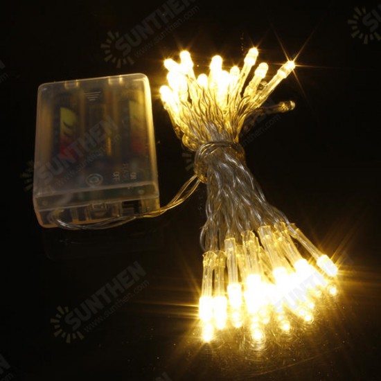 AA Battery Mini 30 LEDs Cool/Warm White Christmas String Fairy Lights