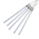 AC110-240V 50CM Waterproof IP65 180LED Meteor Shower Rain 5 Tubes String Light Holiday Party Christmas Outdoor Decor