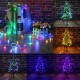 AC110V 20M 200LED Waterproof Fairy String Light Christmas Outdoor Wedding Party Lamp US Plug