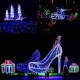 AC110V 20M 200LED Waterproof Fairy String Light Christmas Outdoor Wedding Party Lamp US Plug