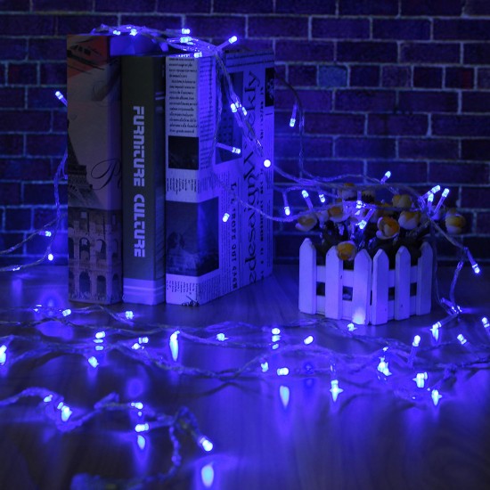 AC220C AU Plug 8 Modes 10M 100 LED Fairy String Light Christmas Party Holiday Decor Waterproof