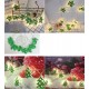 Battery Operated 2M Christmas Tree Leaves Holiday Christmas Party 20 LED Fairy String Light