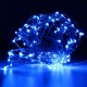 Battery Powered 10M Waterproof Copper Wire Black Shell Fairy String Light For Christmas Wedding