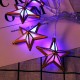 Battery Powered 10PCS Moon Star Shape Eid Ramadan LED String Light Indoor Home Party Decor