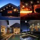 Battery Powered 150/180LED 8 Modes DIY Firework String Christmas Light with 13 Keys Remote Control