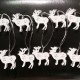 Battery Powered 1.65M 10LEDs Elk Shape Warm White Indoor Night Mood Fairy String Light For Christmas